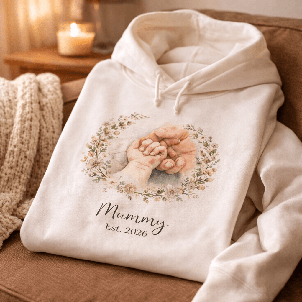 Personalised Hoodie — White