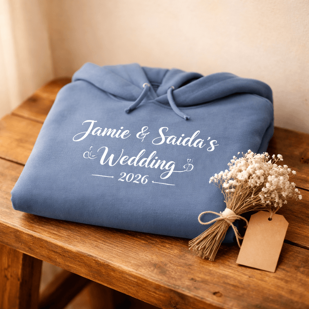 Personalised Hoodie — Blue